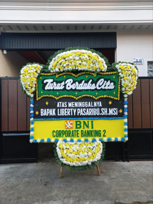 Papan Bunga Duka di Kedundang