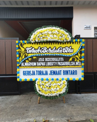 Papan Bunga Duka di Kedundang