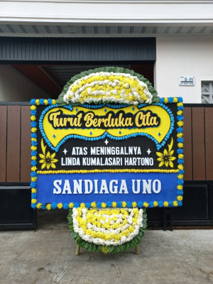 Papan Bunga Duka di Kedundang